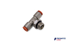 Load image into Gallery viewer, Metal Work RL32 6-1/4 6mm to 1/4" Central Tee Male Brass Fitting (2L32009)