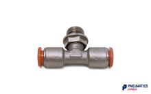 Load image into Gallery viewer, Metal Work RL32 8-1/4 8mm to 1/4" Central Tee Male Brass Fitting (2L32011)