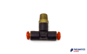 Watson Branch Tee 4mm to 1/8" Pneumatic Fitting (CTB-4-01)