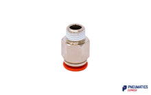 Load image into Gallery viewer, Watson Male Stud (Straight) 10mm to 1/4" Pneumatic Push-In Fitting (CTC-10-02)