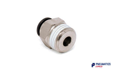 Load image into Gallery viewer, Watson Male Stud (Straight) 10mm to 1/2" Pneumatic Push-In Fitting (CTC-10-04)