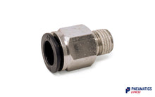 Load image into Gallery viewer, Watson Male Stud (Straight) 12mm to 1/4&quot; Pneumatic Push-In Fitting (CTC-12-02)