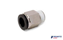 Load image into Gallery viewer, Watson Male Stud (Straight Connector) 12mm to 3/8&quot; Pneumatic Push-In Fitting (CTC-12-03)