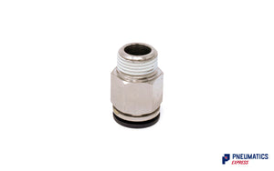 Watson Male Stud (Straight Connector) 12mm to 3/8" Pneumatic Push-In Fitting (CTC-12-03)