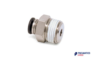 Watson Male Stud 6mm to 3/8" Pneumatic Push-In Fitting (CTC-6-03)