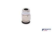 Load image into Gallery viewer, Watson Male Stud (Straight Connector) 8mm to 1/4" Pneumatic Push-In Fitting (CTC-8-02)