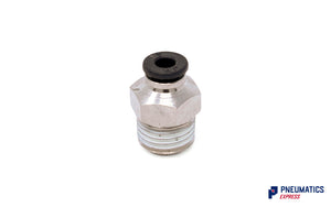 Watson Male Stud (Straight) 4mm to 1/4" Pneumatic Push-In Fitting (CTC-4-02)