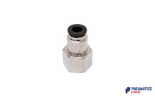 Load image into Gallery viewer, Watson Female Stud 4mm to 1/4&quot; Pneumatic Push-In Fitting (CTCC-6-02)