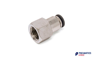 Watson Female Stud 4mm to 1/4" Pneumatic Push-In Fitting (CTCC-6-02)
