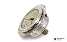 Load image into Gallery viewer, Watson Stainless Steel 150 Bar Flange Pressure Gauge (Back Entry) 1/4&quot; BSP