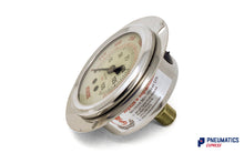Load image into Gallery viewer, Watson Stainless Steel 150 Bar Flange Pressure Gauge (Back Entry) 1/4" BSP