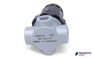 Knocks DR.022-01 Pneumatic Pressure Regulator , 1/4", 0.4~10BAR