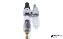 Load image into Gallery viewer, Knocks FDO.01 AM10 FRL, G1/4", 0.5-10 bar (Auto Drain) Service Unit Assembly