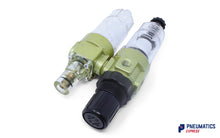 Load image into Gallery viewer, Knocks FDO.01 G AM10 FRL (with G40 Gauge) Service Unit Assemblies, 1/4" (Auto Drain)