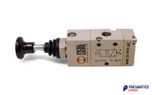 Load image into Gallery viewer, Metal Work MAV 23 PPS NC Manual Push Valve (7010001200) 1/8&quot;, 3/2