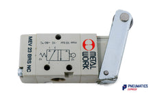 Load image into Gallery viewer, Metal Work MEV 23 BRS NC Roller Lever Valve (7001000500) 1/8" 3/2