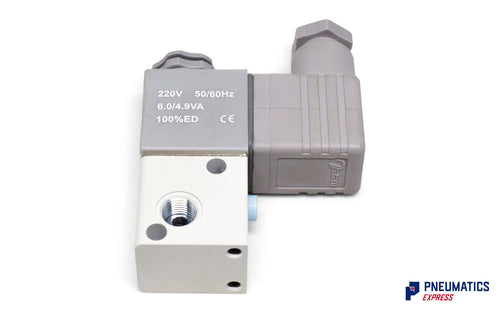 Mindman MVDC-220-3E1 AC220V (3V1) Solenoid Valve 3/2 1/8