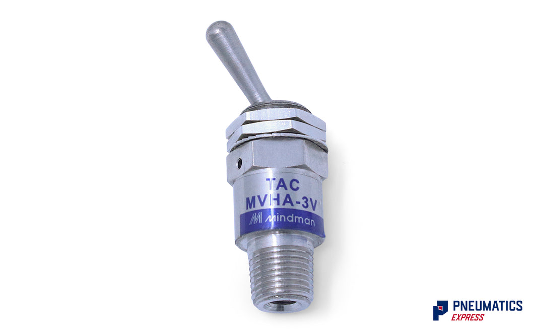 Mindman MVHA-3V Round Toggle Valve