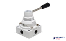 Load image into Gallery viewer, Mindman MVHC-200-4H-8A Hand Lever Valve 1/4&quot; (3 Positions)