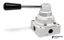 Load image into Gallery viewer, Mindman MVHC-200-4H-8A Hand Lever Valve 1/4&quot; (3 Positions)