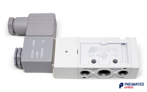 Mindman MVSC-220-4E1-DC24-L-G, 5/2 G1/4