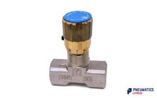 Load image into Gallery viewer, Tognella FT 1251/2-01-14 | 2-way Hydraulic Flow Regulator 1/4&quot; (Max 210 bar)