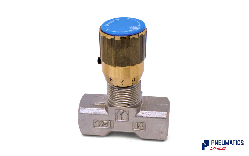 Tognella FT 1251/2-01-14 | 2-way Hydraulic Flow Regulator 1/4