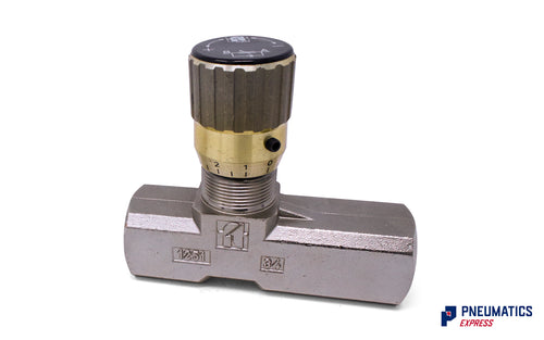 Tognella FT 1251/5-01-34 | 1-Way Hydraulic Flow Regulator 1/4