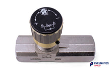 Load image into Gallery viewer, Tognella FT 1251/5-01-34 | 1-Way Hydraulic Flow Regulator 1/4&quot; (Max 210 bar)