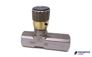 Tognella FT 1251/5-01-34 | 1-Way Hydraulic Flow Regulator 1/4" (Max 210 bar)