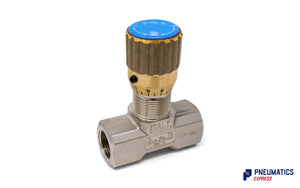 Tognella FT 1251/2-01-38 | 2-Way Hydraulic Flow Regulator 3/8" (Max 210 bar)