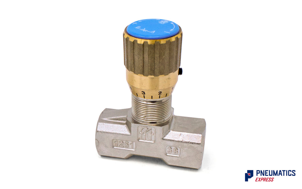 Tognella FT 1251/2-01-38 | 2-Way Hydraulic Flow Regulator 3/8