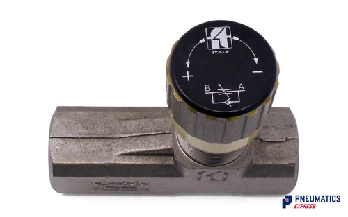 Tognella FT 1251/5-01-12 | 1-Way Hydraulic Flow Regulator 1/2