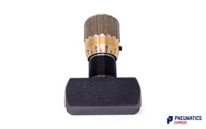 Tognella FT 257/2-14 | 2-Way Hydraulic Flow Regulator 1/4" (Max 400 bar)