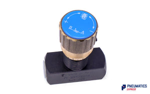 Tognella FT 257/2-14 | 2-Way Hydraulic Flow Regulator 1/4" (Max 400 bar)