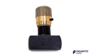Tognella FT 257/2-38 | 2-Way Hydraulic Flow Regulator 3/8" (Max 400 bar)