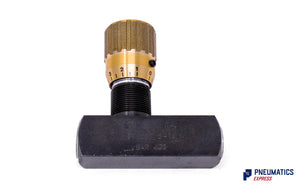Tognella FT 257/5-14 | 1-Way Hydraulic Flow Regulator 1/4" (Max 400 Bar)
