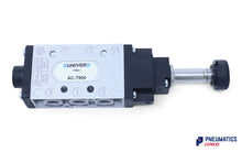 Load image into Gallery viewer, Univer AC-7500 Solenoid Valve, G1/8&quot;, 5/2 Way (AC220v/AC110v/DC24v)