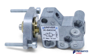 Univer AI-9400M Miniature Button Mechanical Valve 3/2 (for Panel Mounting)