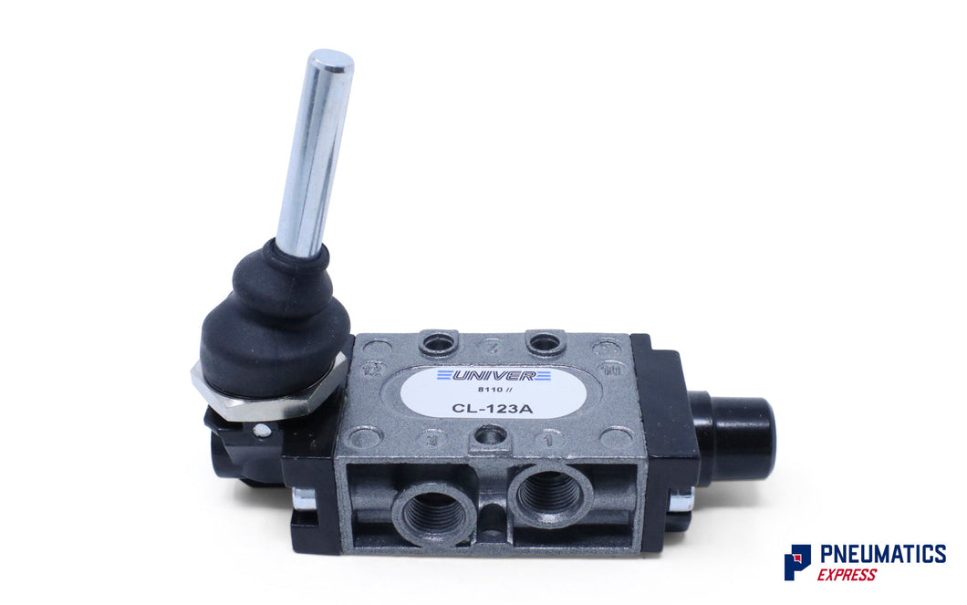 Univer CL-123A Lever Mechanical Valve, 1/8