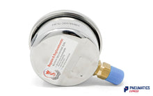 Load image into Gallery viewer, Watson Stainless Steel 300PSI Pressure Gauge (Bottom Entry) 1/4" BSP