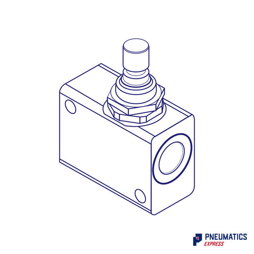 Camozzi Rfu 444 Uni-Directional In-Line Automatic Flow Control Valve General