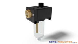 Knocks FDO.23 G MAN FRL Service Unit Assemblies (with G50 Gauge), G 1/2" (Self Drain) - Pneumatics Express (Online Wholesale)