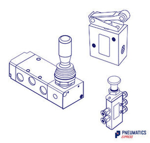 Camozzi Mx2-1/2-V01 Manually Operated Series Mx Lockable Isolation 3 Way Valve General