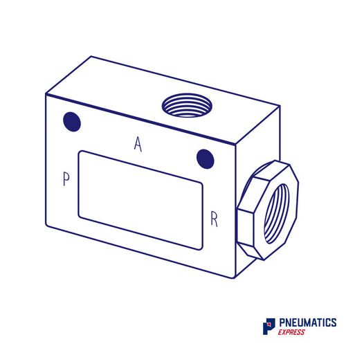 Camozzi Vsc 544 Bspp Automatic Quick Exhaust Valve General